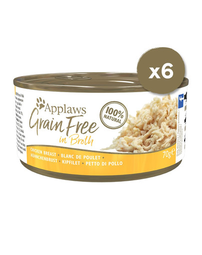 APPLAWS Cat Tin Grain Free 6 x 70 g kura