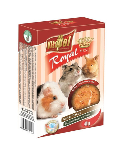VITAPOL Menu vločky - mrkva 40 g