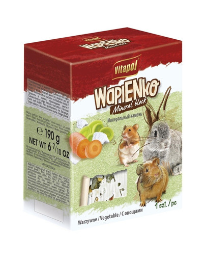 VITAPOL Kocka pre hlodavce XL - zeleninová 190 g