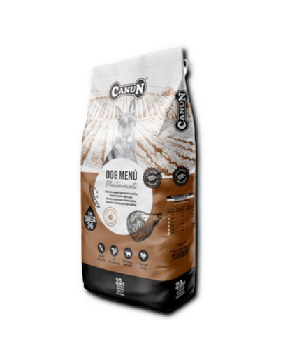 CANUN Dog Menu s hovädzím 20kg