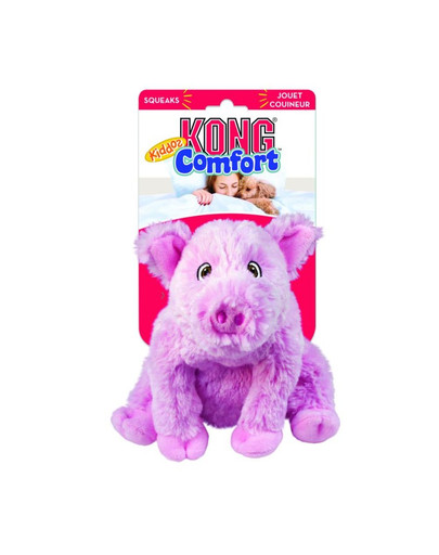 KONG Comfort Kiddos Pig plyšové prasa pre psa