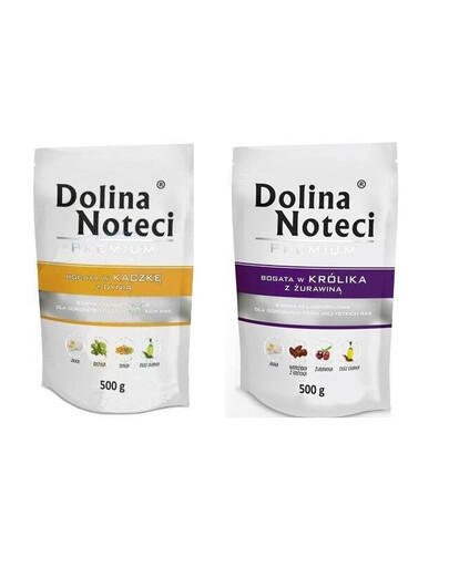 DOLINA NOTECI Premium bohatá na kačicu a králika 10 x 500 g