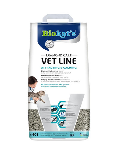 BIOKAT'S Diamond Care Vet Line Attracting&Calming 10 l