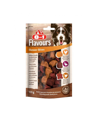 8IN1 Flavours Skewer Bites 100 g