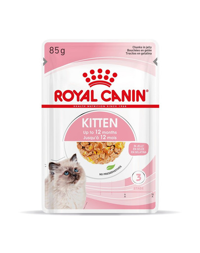 ROYAL CANIN Kitten Instinctive Jelly 12 x 85g kapsička pre mačiatka v želé