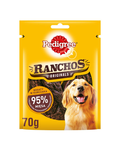 PEDIGREE Ranchos Originals kuracie 7 x 70 g