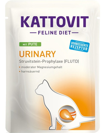 KATTOVIT Feline Diet Urinary s morčacím 85 g