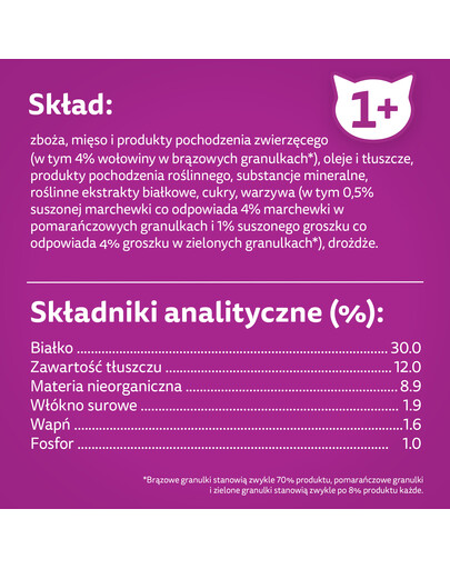 WHISKAS Adult 300g krmivo pre dospelé mačky s lahodným hovädzím mäsom