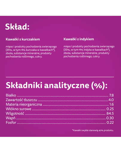 WHISKAS Senior krmivo pre dospelé mačky s lahodným hovädzím mäsom