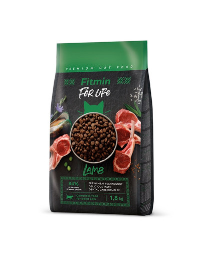 FITMIN Cat For Life Adult Lamb 1,8 kg