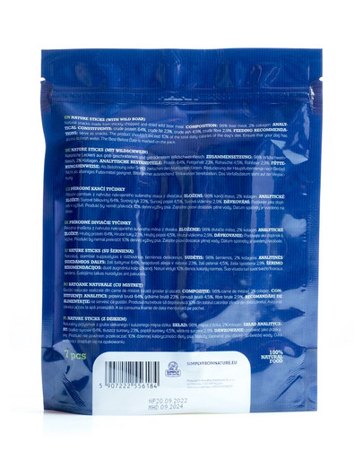 SIMPLY FROM NATURE Prírodné diviačie tyčinky 7 ks