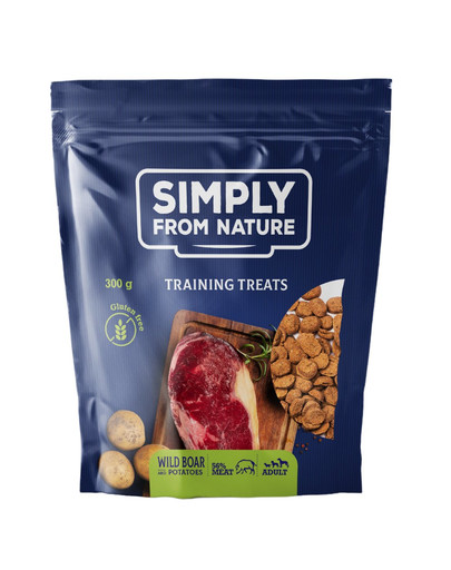 SIMPLY FROM NATURE Tréningové maškrty s diviačím mäsom 300g