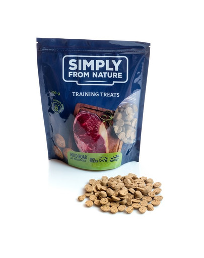 SIMPLY FROM NATURE Tréningové maškrty s diviačím mäsom 300g