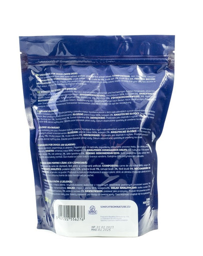 SIMPLY FROM NATURE Sausages with deer Prírodné jelenie klobásky 300 g