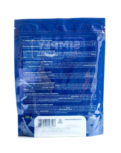 SIMPLY FROM NATURE Tréningové maškrty s hydinou a šípky 300 g