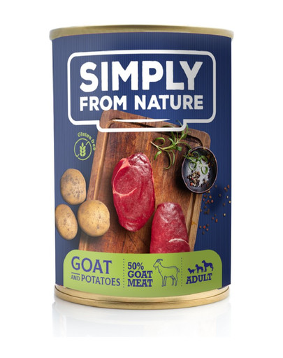 SIMPLY FROM NATURE 400 g bezobilné krmivo pre psov všetkých plemien a vekových kategórií