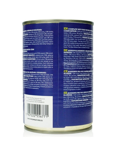 SIMPLY FROM NATURE Kozie mäso a zemiaky 400 g