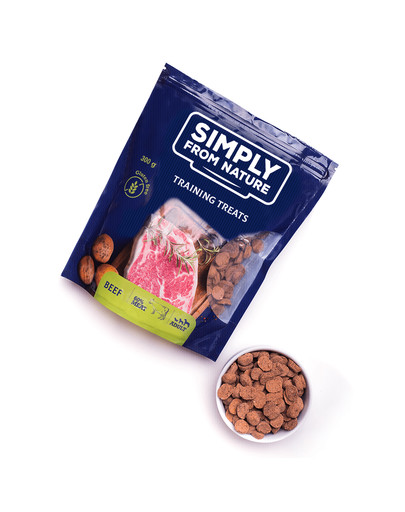 SIMPLY FROM NATURE Training Treats with deer Tréningové maškrty s jelením mäsom 300 g