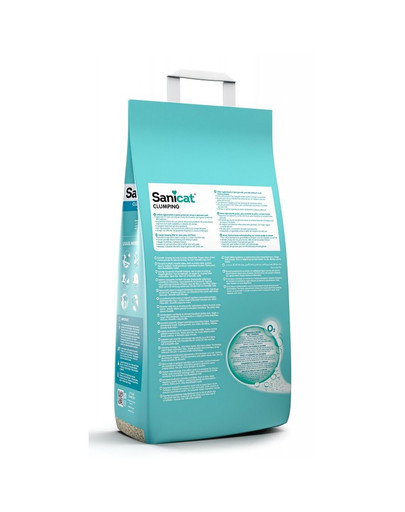 SANICAT Clumping 10 l Bentonitové stelivo Marseillské mydlo