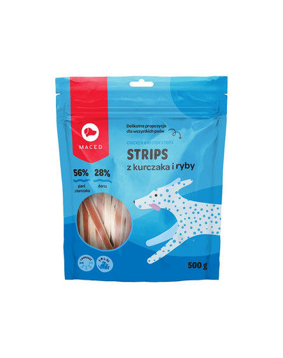 MACED Tyčinky pre psa - ryba, kuracie 500 g