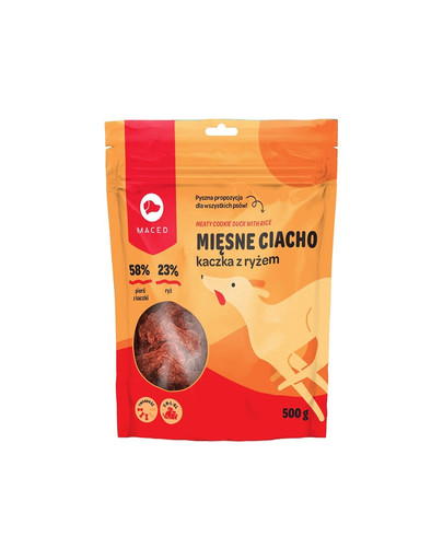 MACED Pochúťka s kačacím a ryžou 500 g