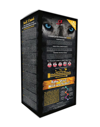 ALPHA SPIRIT Poultry 9 kg Kompletné suché mäkké krmivo z hydiny pre psov