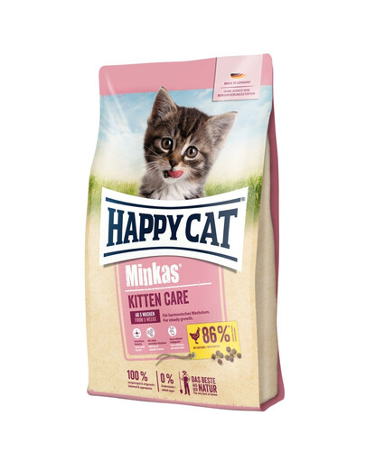 HAPPY CAT Minkas Kitten Care kuracie 10 kg