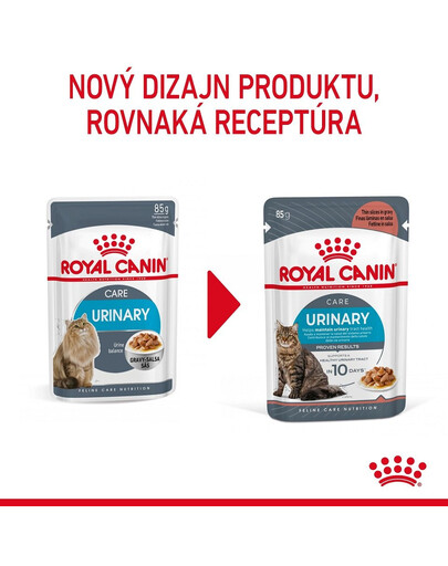 ROYAL CANIN Urinary Care kapsičky v šťave pre dospelé mačky na podporu zdravia močových ciest 12 x 85g
