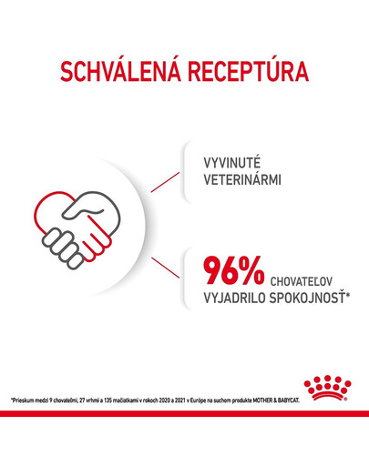 ROYAL CANIN Mother&Babycat granule pre gravidné alebo dojčiace mačky a mačiatka od 1 do 4 mesiacov 400 g