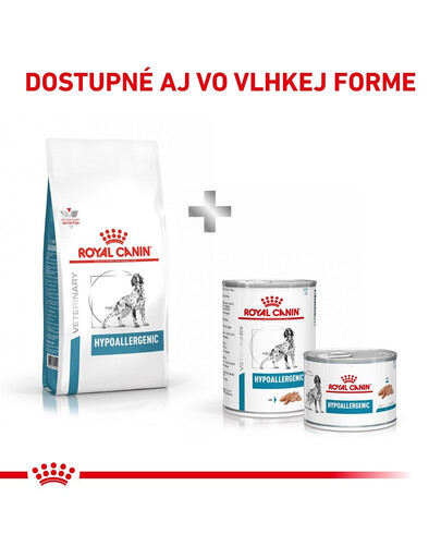 ROYAL CANIN VHN Dog Hypoallergenic 2 kg granule pre dospelých psov trpiacich potravinovými alergiami