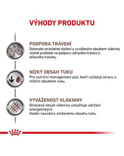 ROYAL CANIN Veterinary Diet Dog Gastrointestinal Low Fat 6 kg granule so zníženým obsahom tuku pre dospelých psov s ochorením tráviaceho traktu