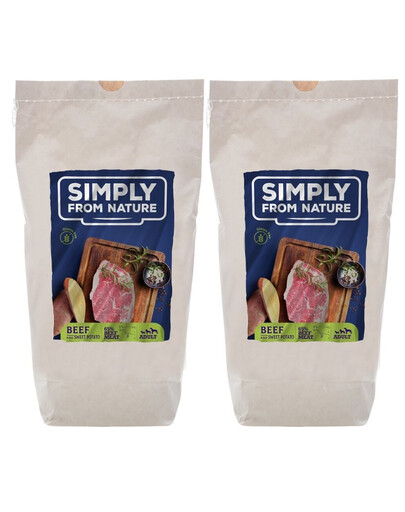 SIMPLY FROM NATURE Oven Baked Pečené krmivo s jelením mäsom 2x 1,2 kg