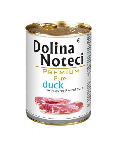 Dolina Noteci Premium Pure kačica pre dospelých psov 800 g