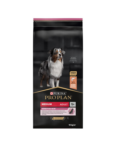 PURINA PRO PLAN MEDIUM ADULT Sensitive Skin 14kg
