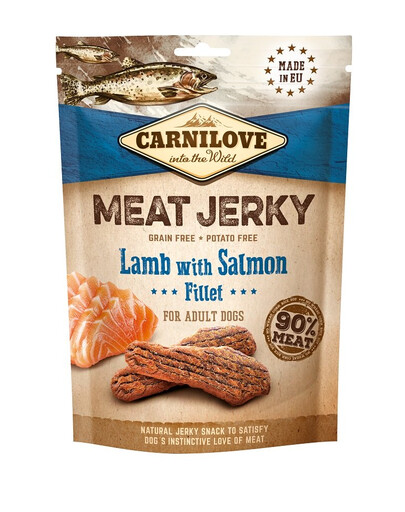 CARNILOVE Jerky Lamb with Salmon fillet 100g