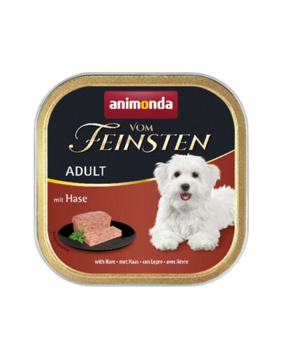 ANIMONDA Paštéta pre mačky vom Feinsten Forest králik 150 g