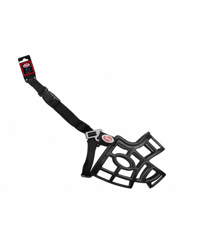 PET NOVA Flexibilný plastový náhubok L 35cm popruh 49-66cm