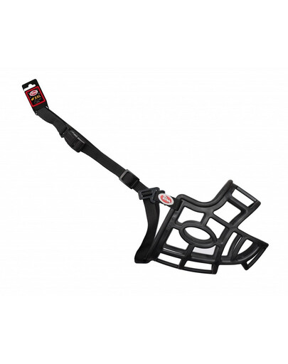 PET NOVA Flexibilný plastový náhubok XXL 44,5cm popruh 62-87cm