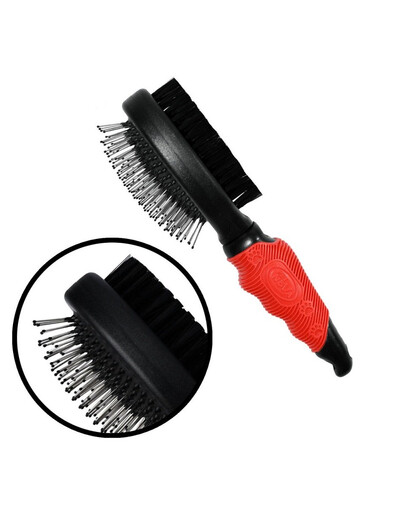 PET NOVA Obojstranná kefa M 5in1