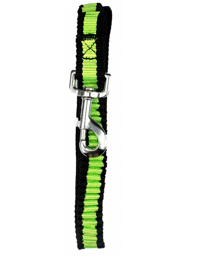 PET NOVA Vodítko BUNGEE 120-180cm/2.5 cm elastické, žlté