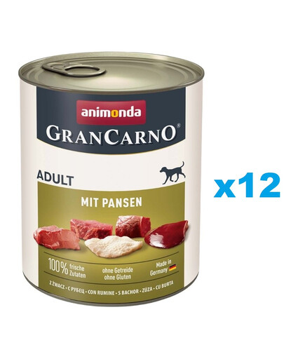 ANIMONDA Gran Carno Adult with Tripe 12x800 g