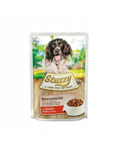 STUZZY Beef - hovädzie mäso v omáčke 100G