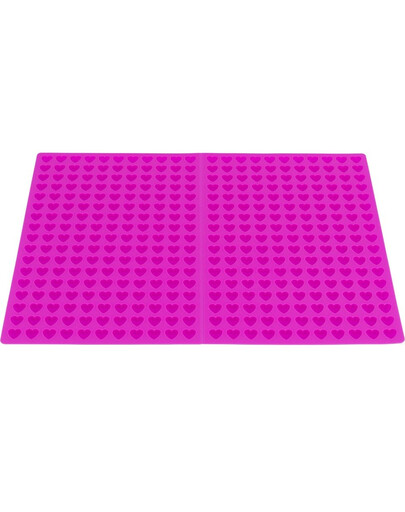 TRIXIE Podložka na pečenie na maškrt 38 x 28 cm srdiečka