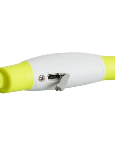 TRIXIE USB Svietiaci obojok L–XL zelený