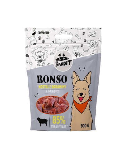 MR. BANDIT Bonso jahňacie kocky pre psov 500 g