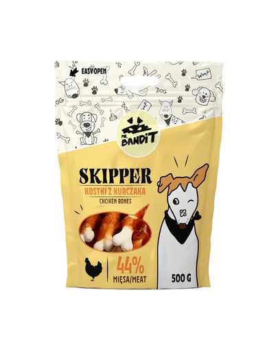 MR. BANDIT Skipper kuracie kocky pre psov 500g
