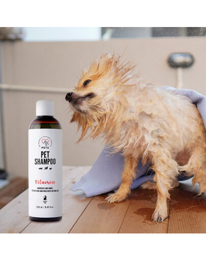 PETS Shampoo Vitamínový šampón na krátke vlasy 250 ml