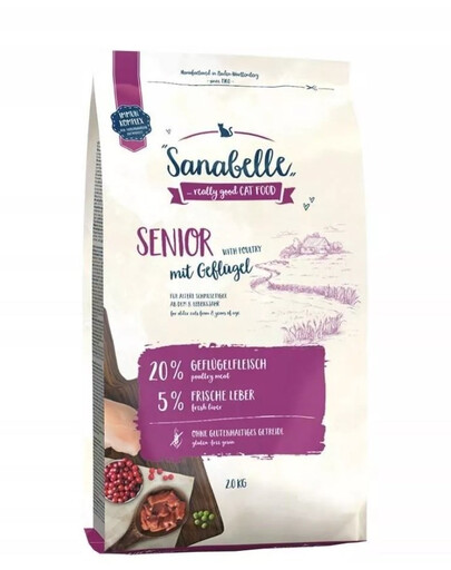 SANABELLE Senior hydina 2 kg
