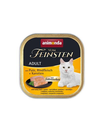 ANIMONDA Vom Feinsten Pate Morčacie, hovädzie s mrkvou 100g