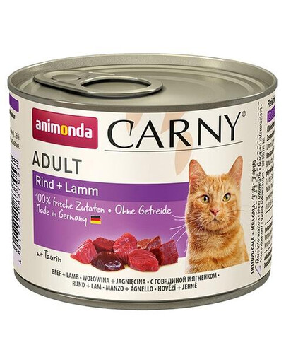 ANIMONDA Carny Adult hovädzie mäso a srdcia 200g